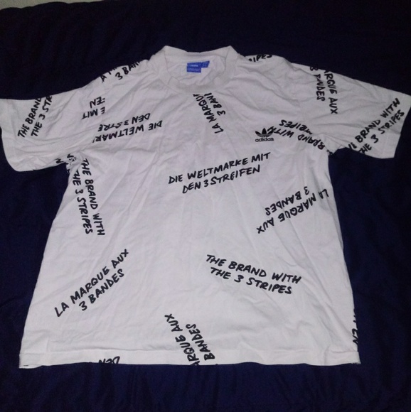 Adidas "the brand with the 3 stripes" tee - Picture 7 of 7